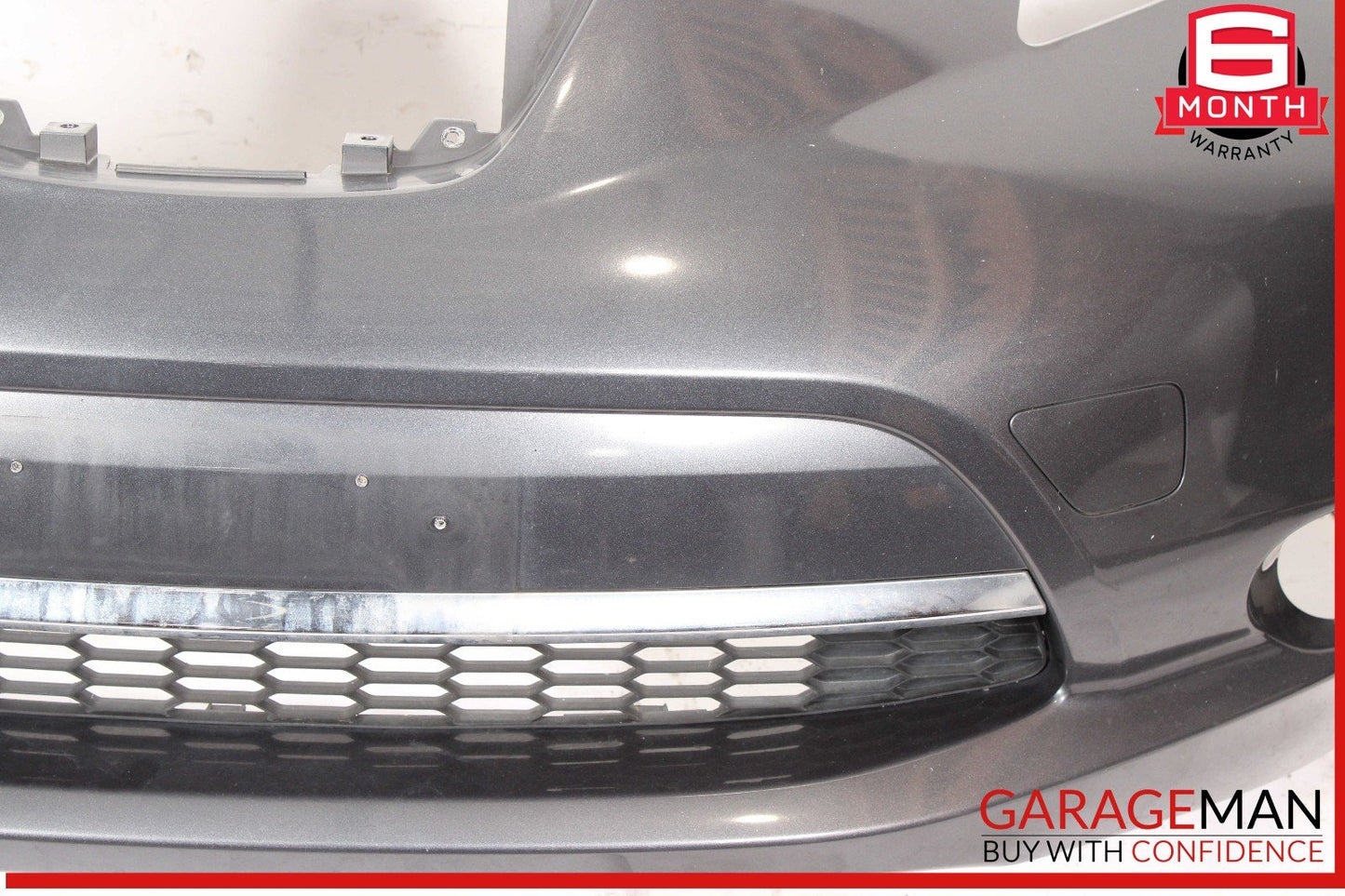 13-17 Nissan Leaf Front Bumper Cover Gray OEM