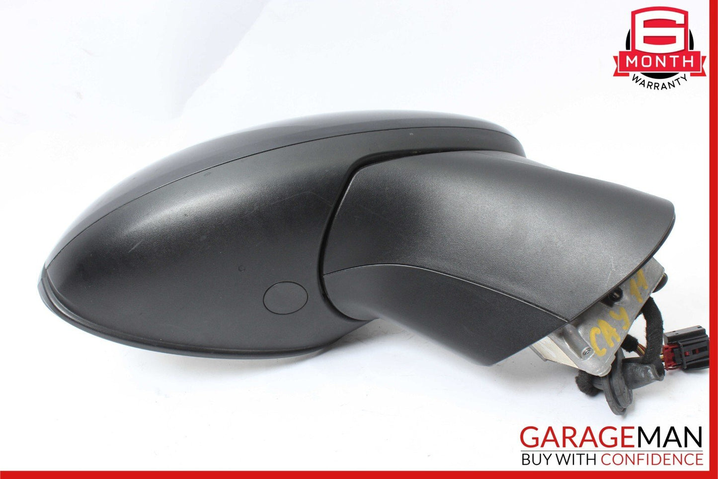 11-14 Porsche Cayenne 958 Front Right Passenger Side Mirror Rear View Door Black