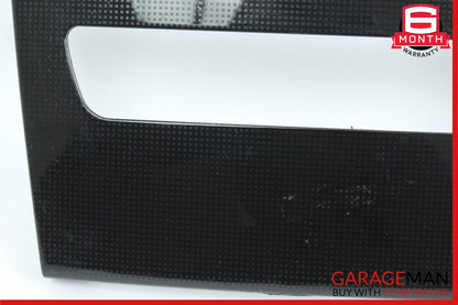 06-12 Mercedes W164 ML350 GL450 Center Console Control Trim Bezel Panel Black