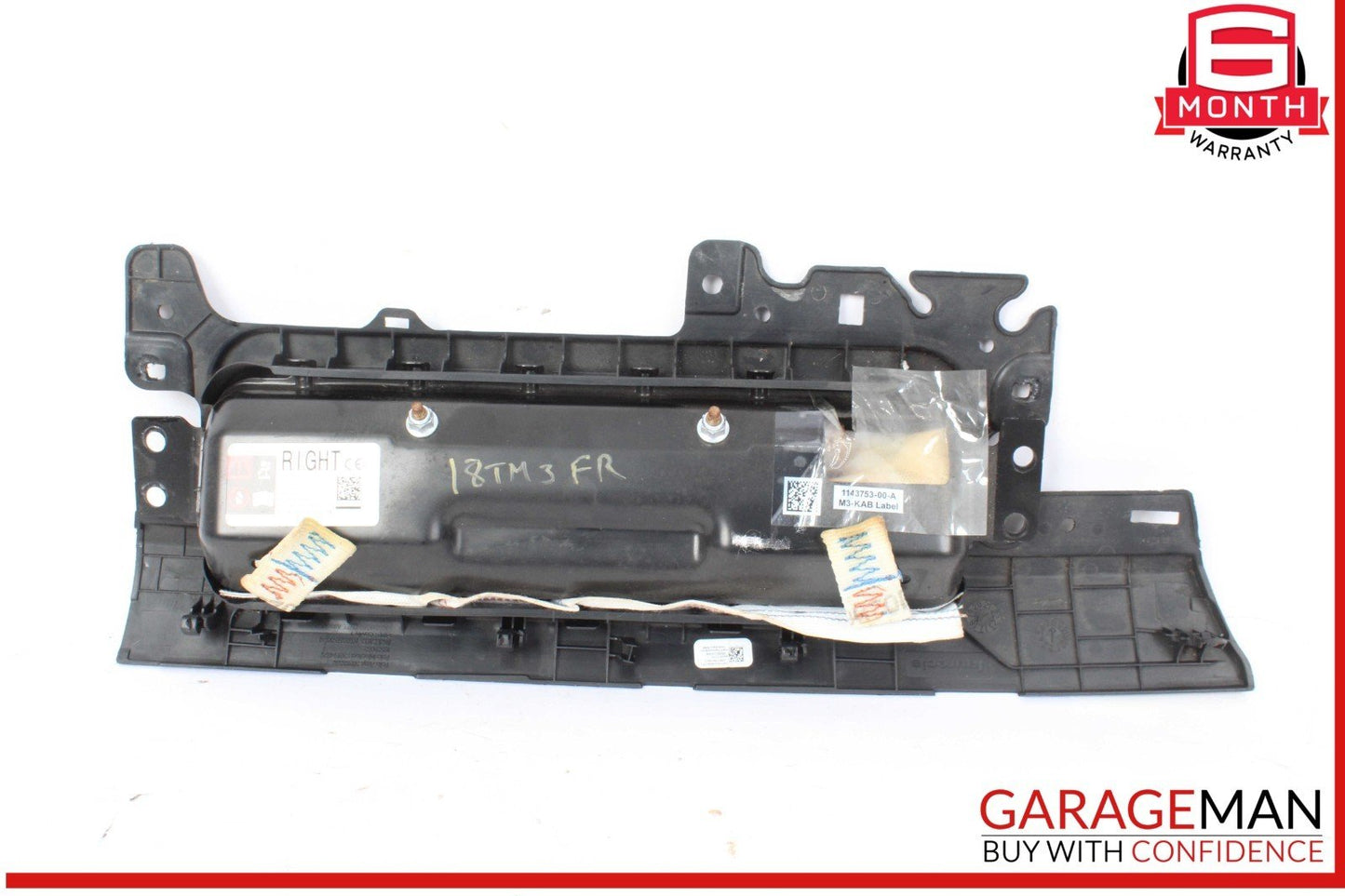 17-23 Tesla Model 3 Front Right Passenger Side Dash Knee Airbag Air Bag OEM