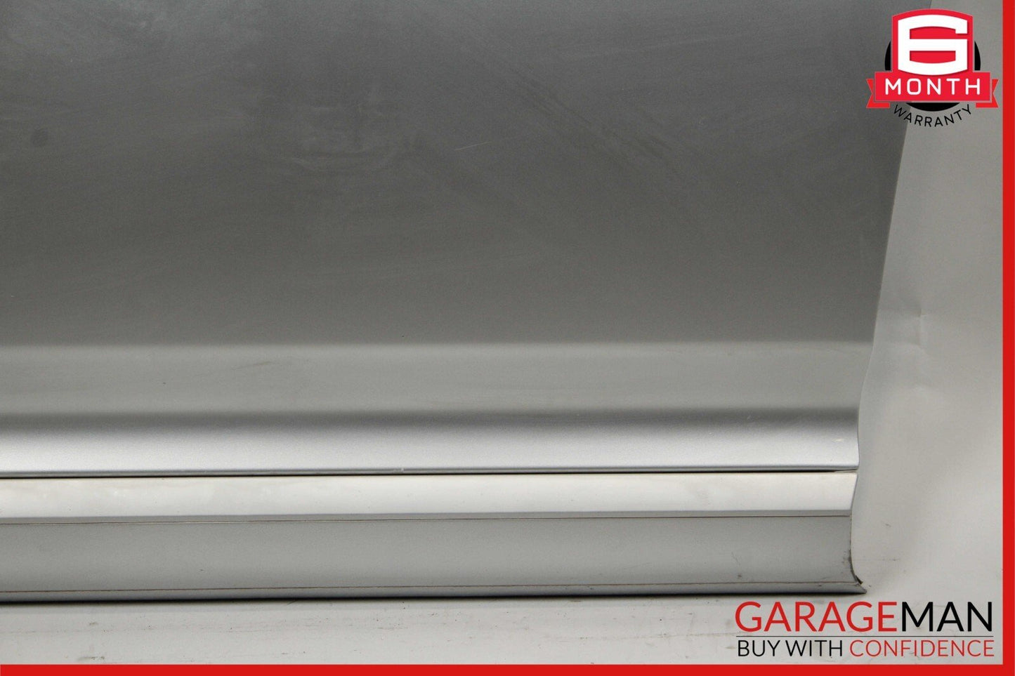 03-10 Porsche Cayenne 955 Front Left Exterior Door Shell Frame Crystal Silver
