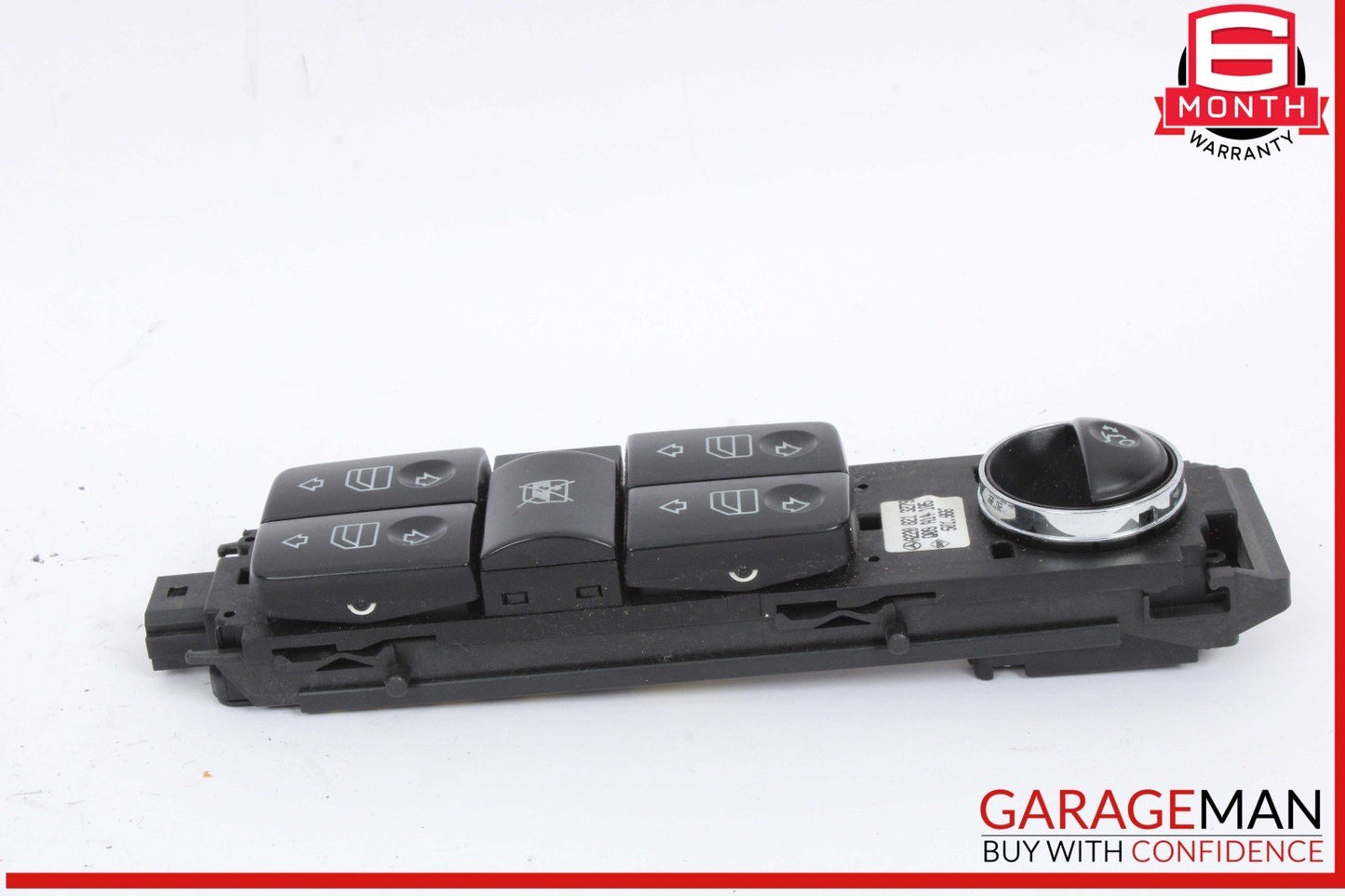 03-06 Mercedes W220 S430 Front Left Side Master Window Switch 2208213279 OEM