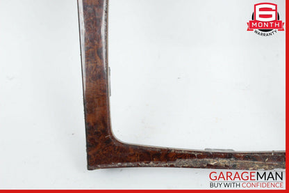08-15 Mercedes W204 C300 C350 Center Console Shift Shifter Bezel Trim Cover Wood