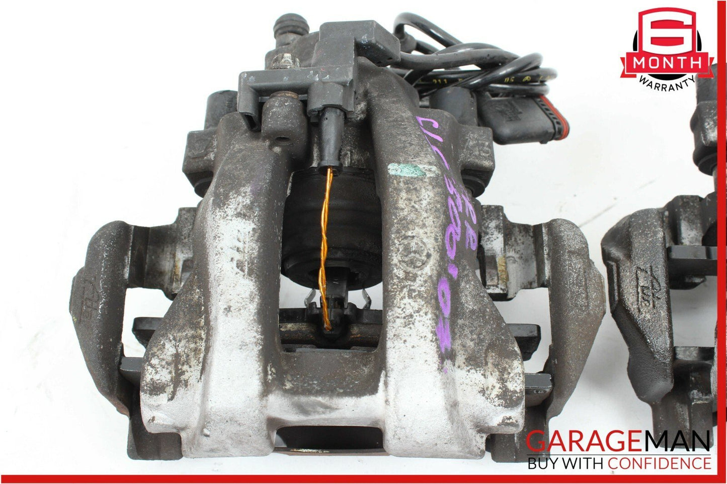 06-11 Mercedes W219 CLS500 E350 Rear Left & Right Brake Caliper Calipers Set OEM