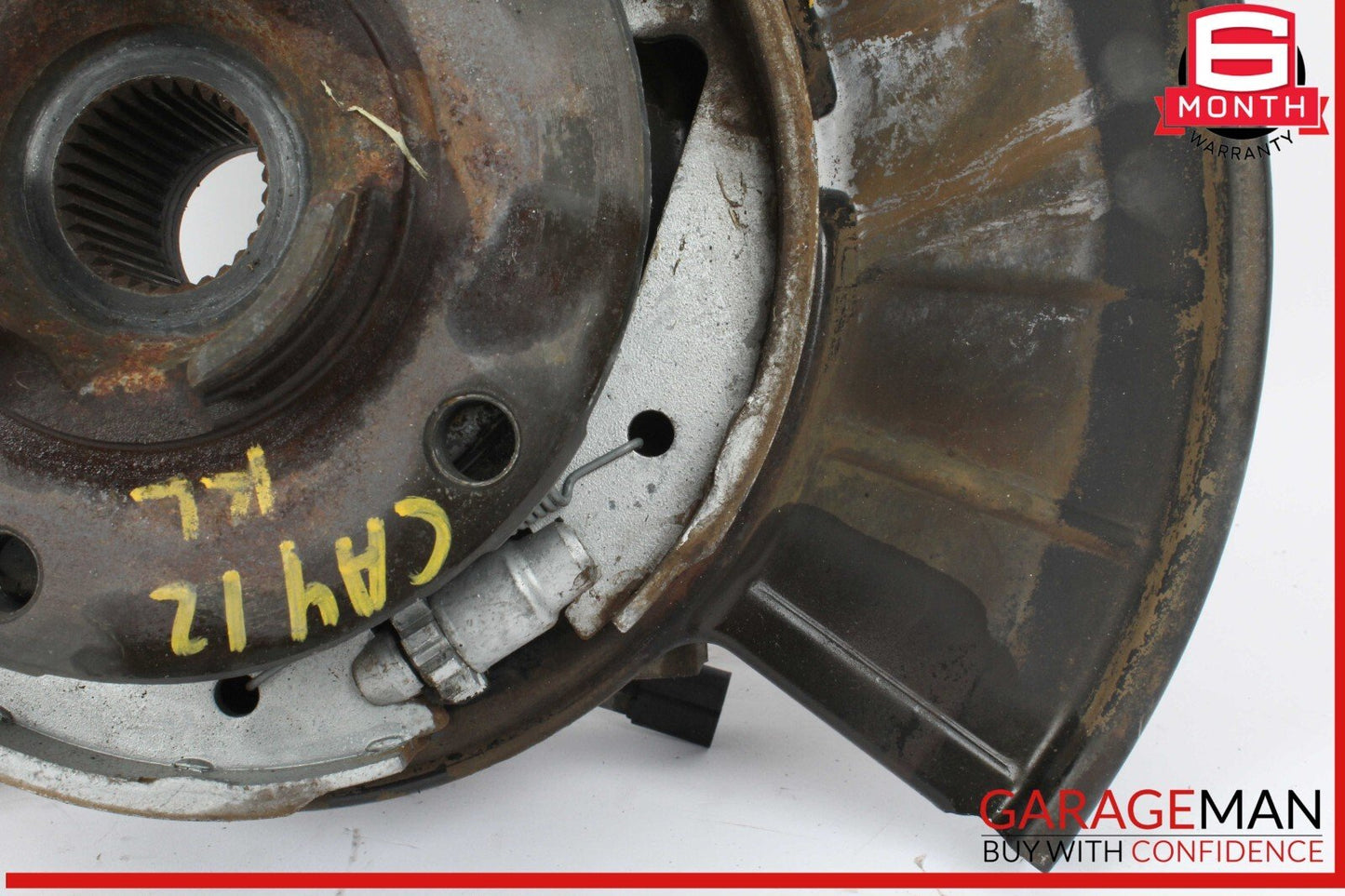 11-14 Porsche Cayenne 958 S Rear Left Side Driver Knuckle Spindle OEM