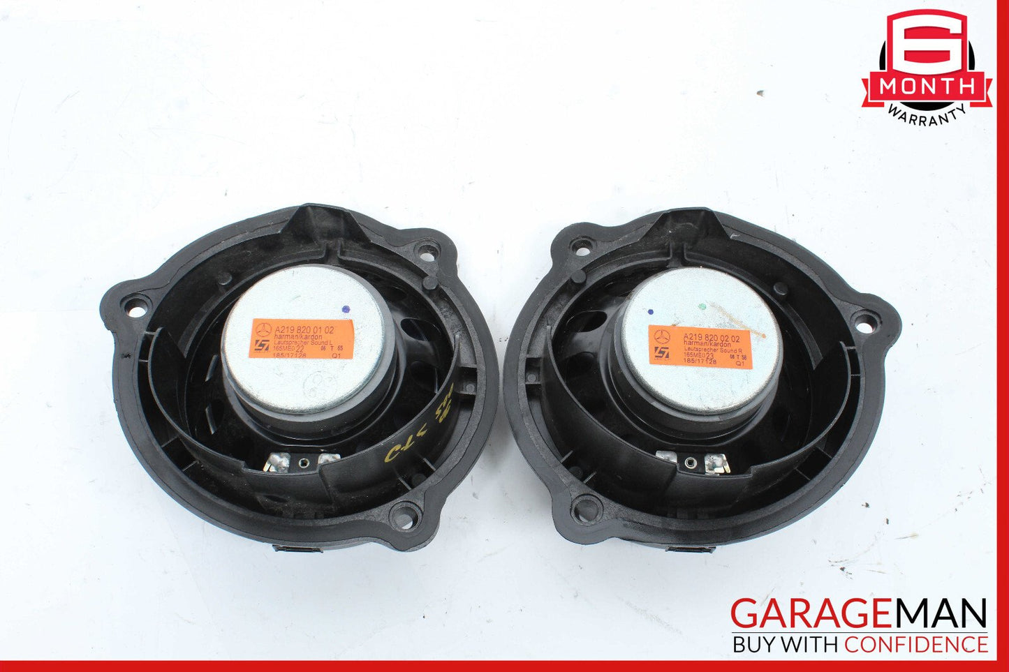 06-11 Mercedes W219 CLS500 Right & Left Door Sound Audio Speaker Speakers OEM