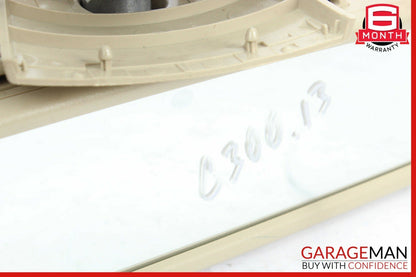 08-14 Mercedes W204 C300 Top Upper Rear View Mirror Assembly Beige