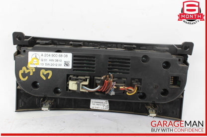 12-14 Mercedes W204 C350 C63 AMG C300 AC A/C Heater Climate Control w/ Trim OEM