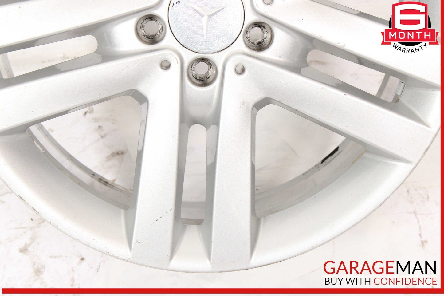 13-19 Mercedes X166 GL450 8.5 x 19 19" Wheel Rim Silver 1664011302 OEM