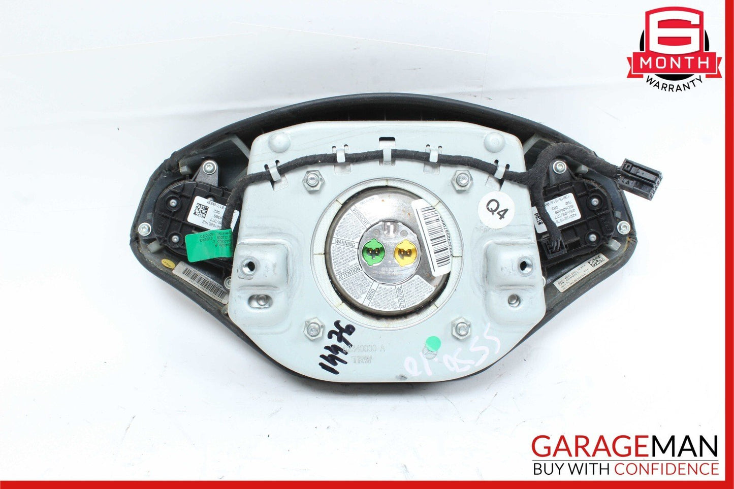 10-14 Mercedes W216 CL550 S550 Steering Wheel Airbag Air Bag Assembly Black