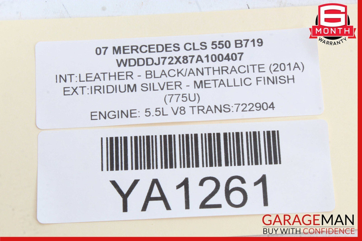 03-11 Mercedes W211 E500 CLS550 Front Left Door Mirror Control Switch Module
