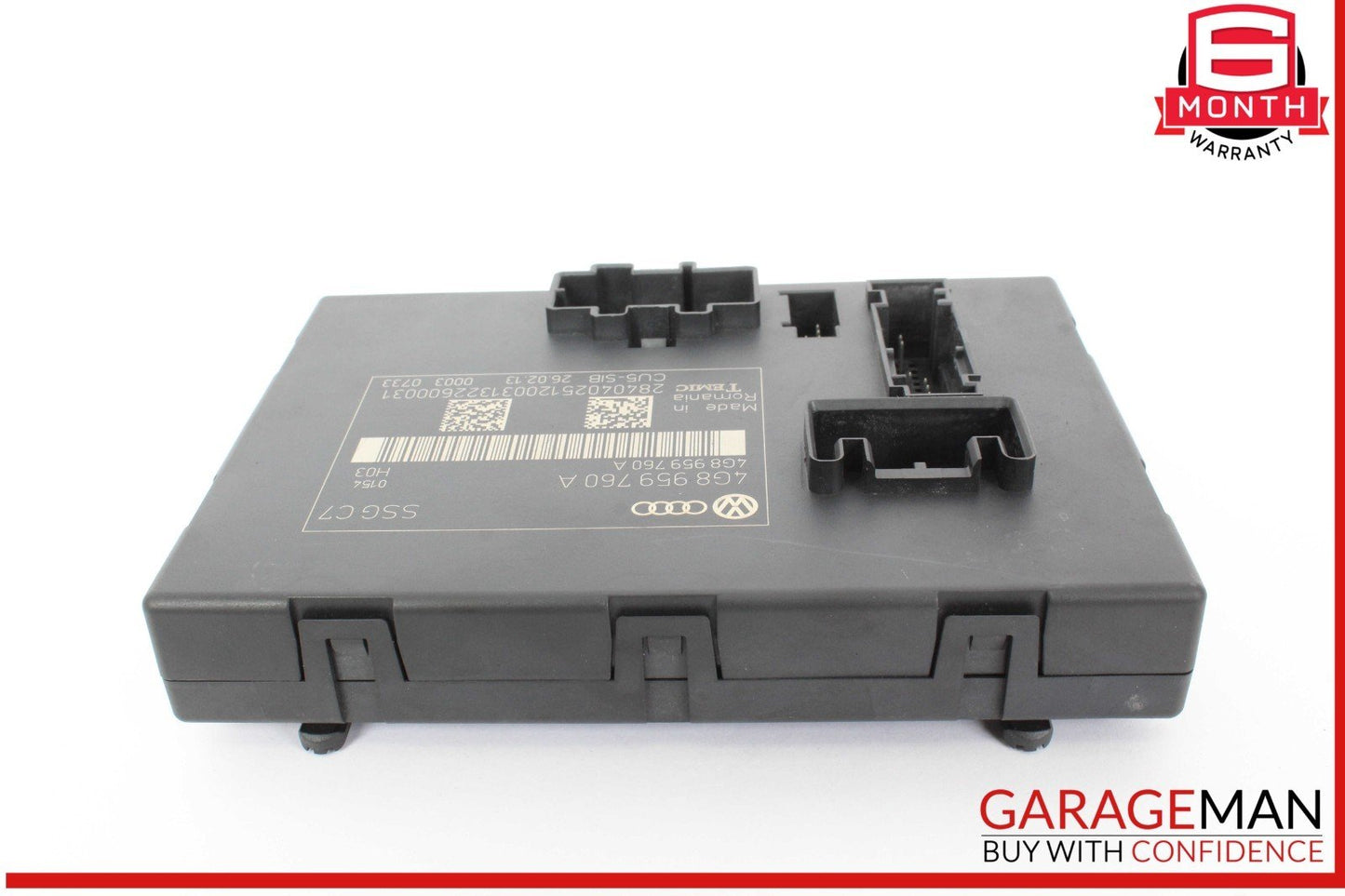 12-18 Audi A6 A7 Front Left Driver Side Seat Control Module Unit 4G8959760A OEM