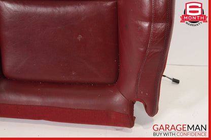 12-16 Mercedes R172 SLK350 Front Right Side Lower Bottom Seat Cushion Cover Red