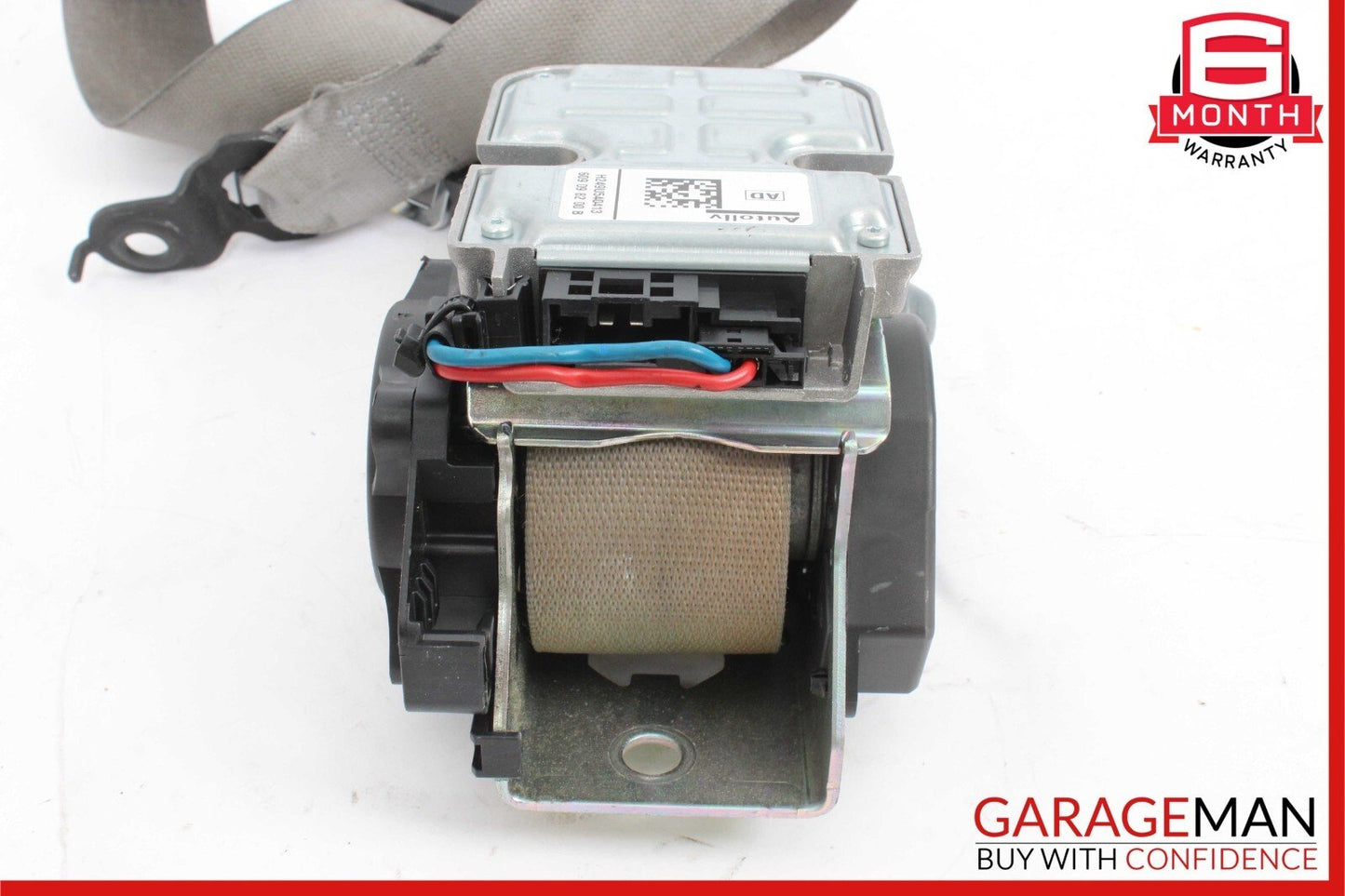 07-09 Mercedes E350 CLS550 Front Left Side Seatbelt Seat Belt Retractor Gray