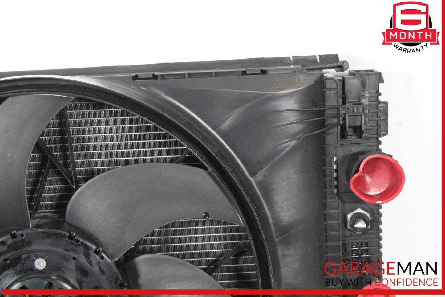 08-14 Mercedes W204 C300 Engine Motor Cooling Radiator AC A/C Condenser Assy OEM