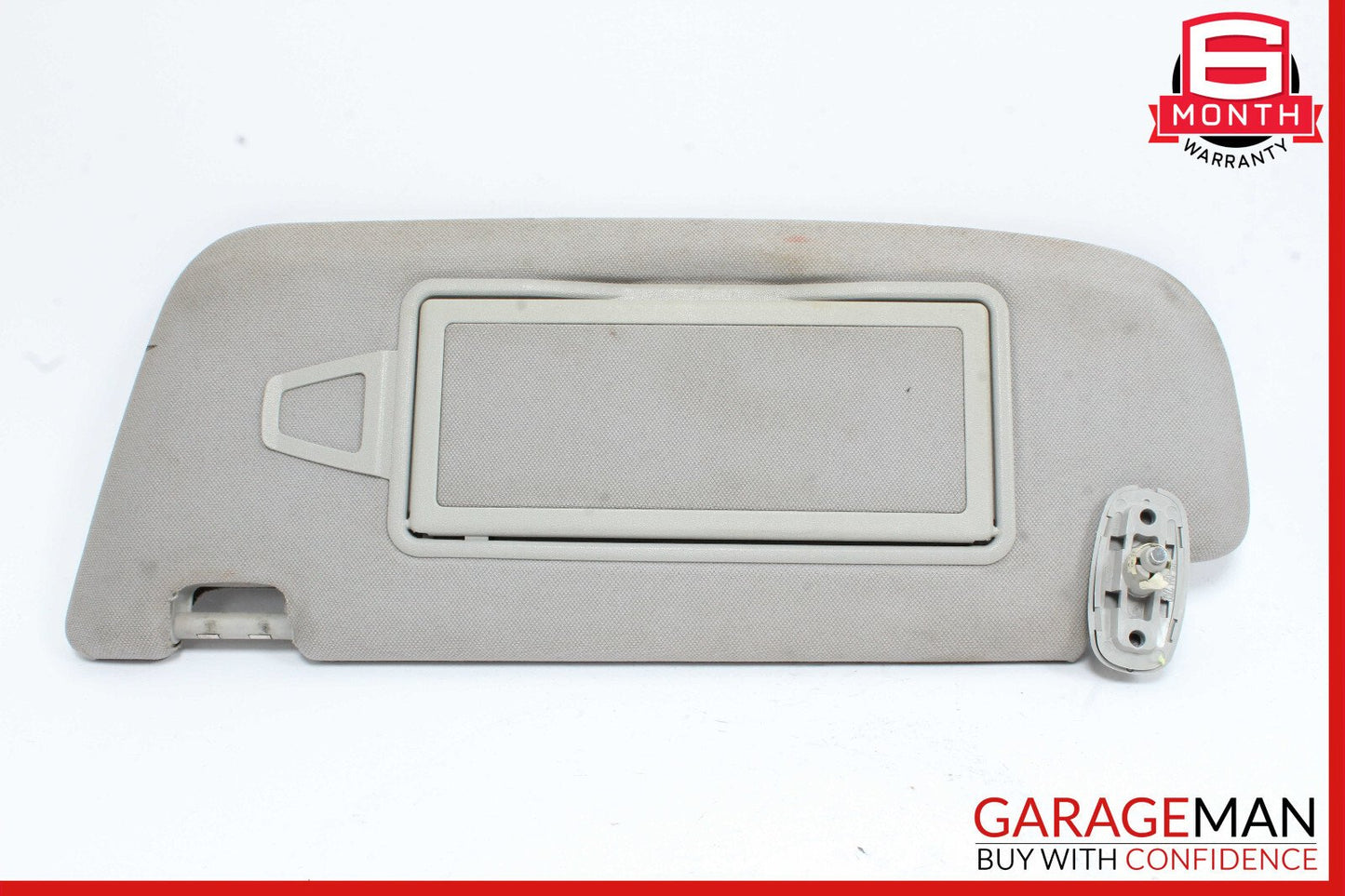 07-14 Mercedes CL550 S550 Front Left Sun Visor Sunvisor Shade Cover Suede Gray