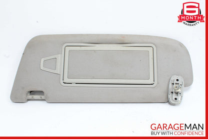 07-14 Mercedes CL550 S550 Front Left Sun Visor Sunvisor Shade Cover Suede Gray