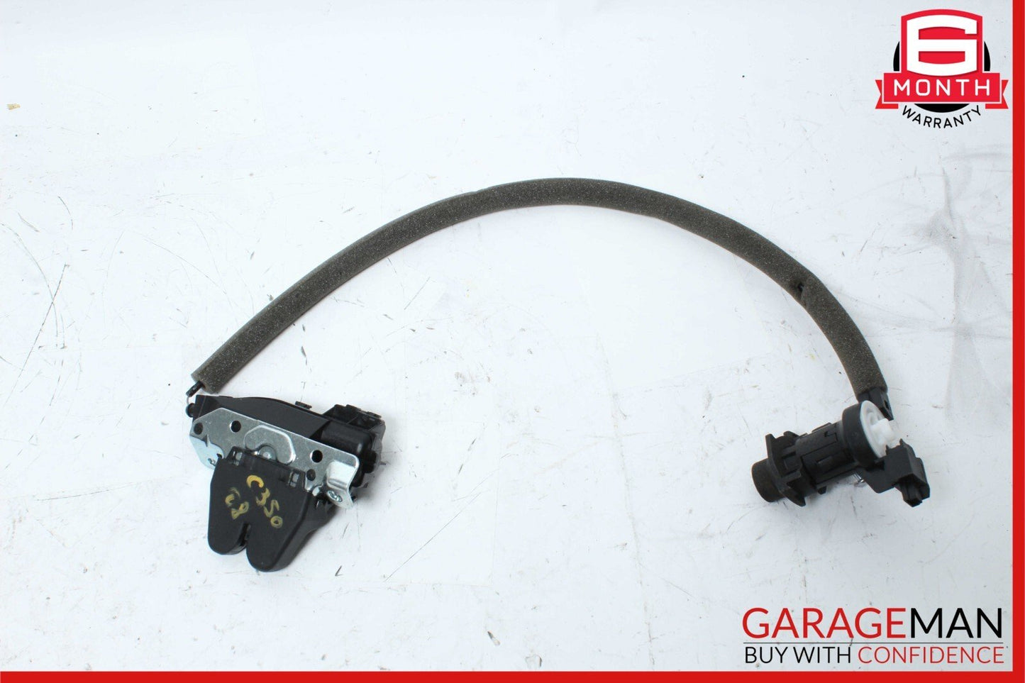 08-17 Mercedes W204 C350 Trunk Lid Latch Lock Actuator w/ Cylinder Mechanism OEM