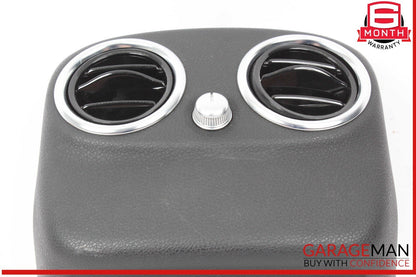 15-20 Mercedes W205 C300 C350e Rear Center Console A/C Air Vent Assy Black OEM