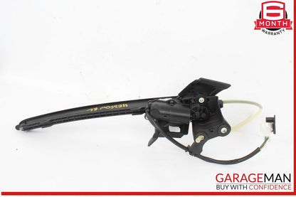 11-16 Mercedes W212 E350 Wagon Rear Left Side Parcelf Shelf Rail Motor OEM