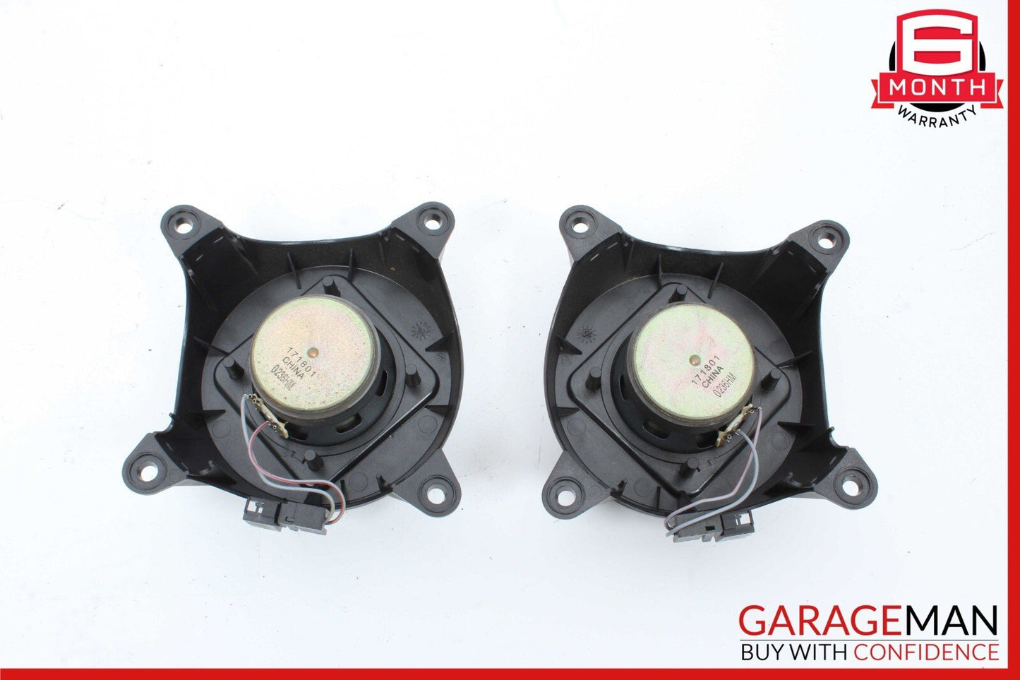 00-06 Mercedes W215 CL55 AMG Rear Right & Left Door Speaker Tweeter Speakers Set