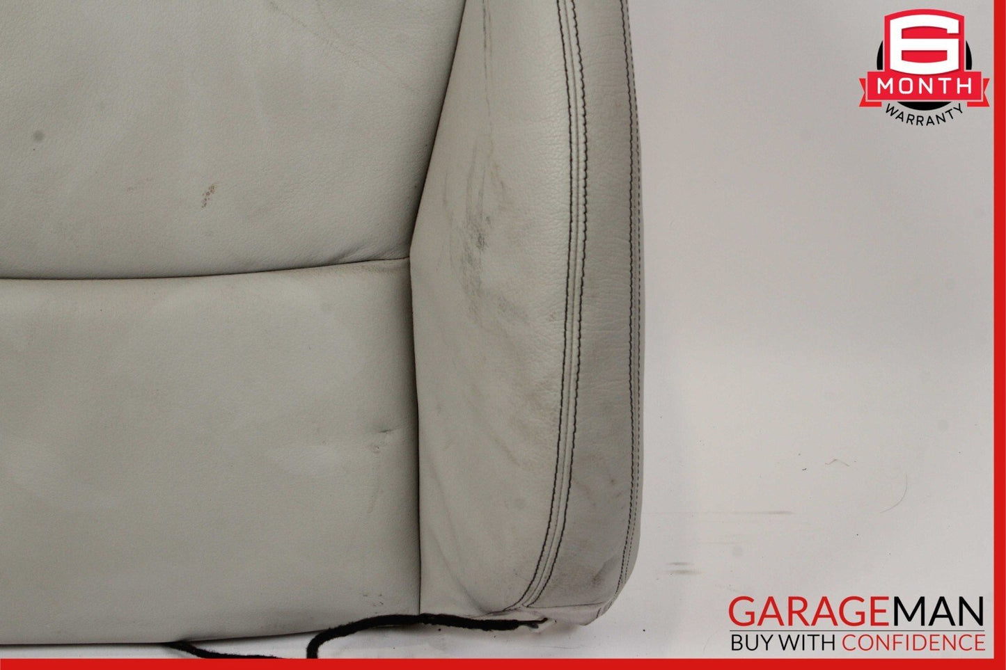 12-16 Mercedes R172 SLK250 SLK300 Front Right Side Upper Seat Cushion Cover Gray