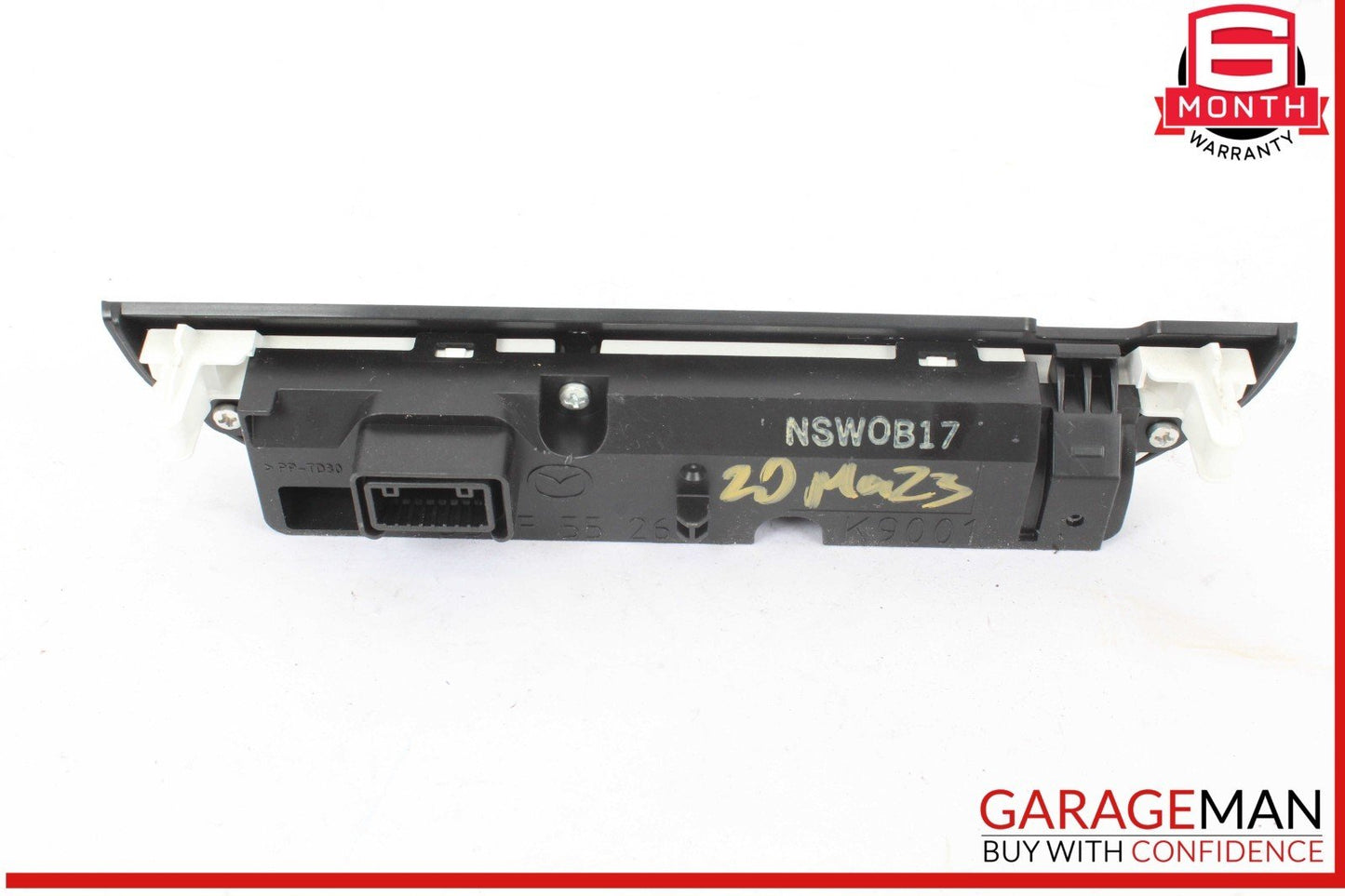 19-23 Mazda 3 Overhead Console Collision Warning Indicator BDGF55260D OEM
