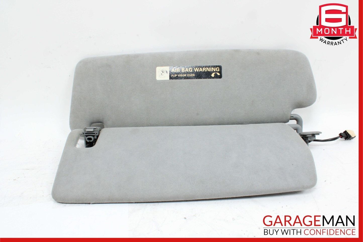 03-10 Porsche Cayenne 955 957 Front Right Side Sunvisor Sun Visor Shade Gray OEM