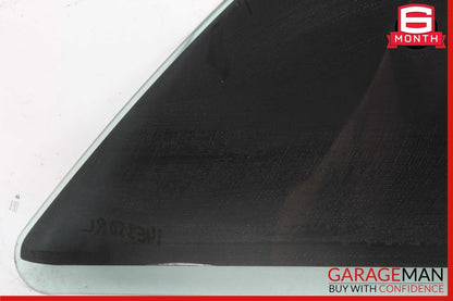 11-17 Mercedes W207 E350 E550 Rear Left Side Quarter Window Glass Tinted OEM