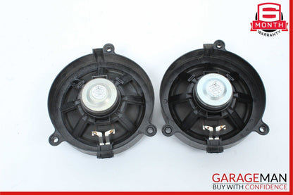 01-07 Mercedes W203 C230 Front Right & Left Side Door Sound Audio Speakers Set