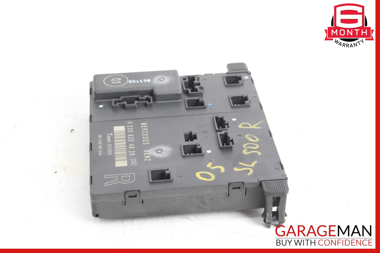 03-12 Mercedes R230 SL550 SL55 SL600 Front Right Side Door Control Module OEM