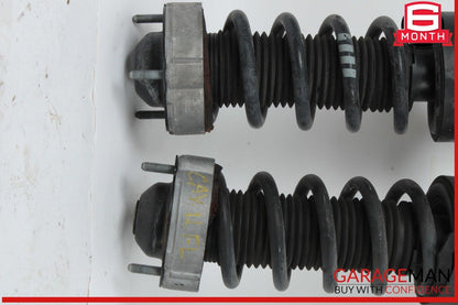 11-18 Porsche Cayenne 958 Rear Left and Rear Right Shock Strut Absorber Set OEM