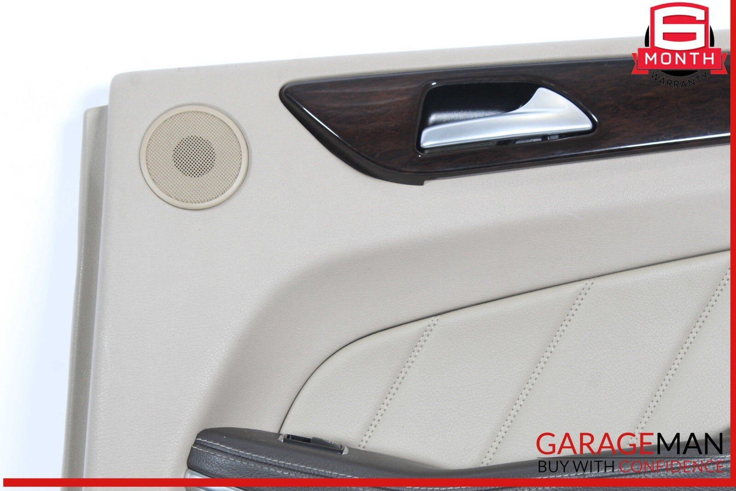 13-16 Mercedes X166 GL450 Rear Right Side Interior Door Panel Cover Trim OEM