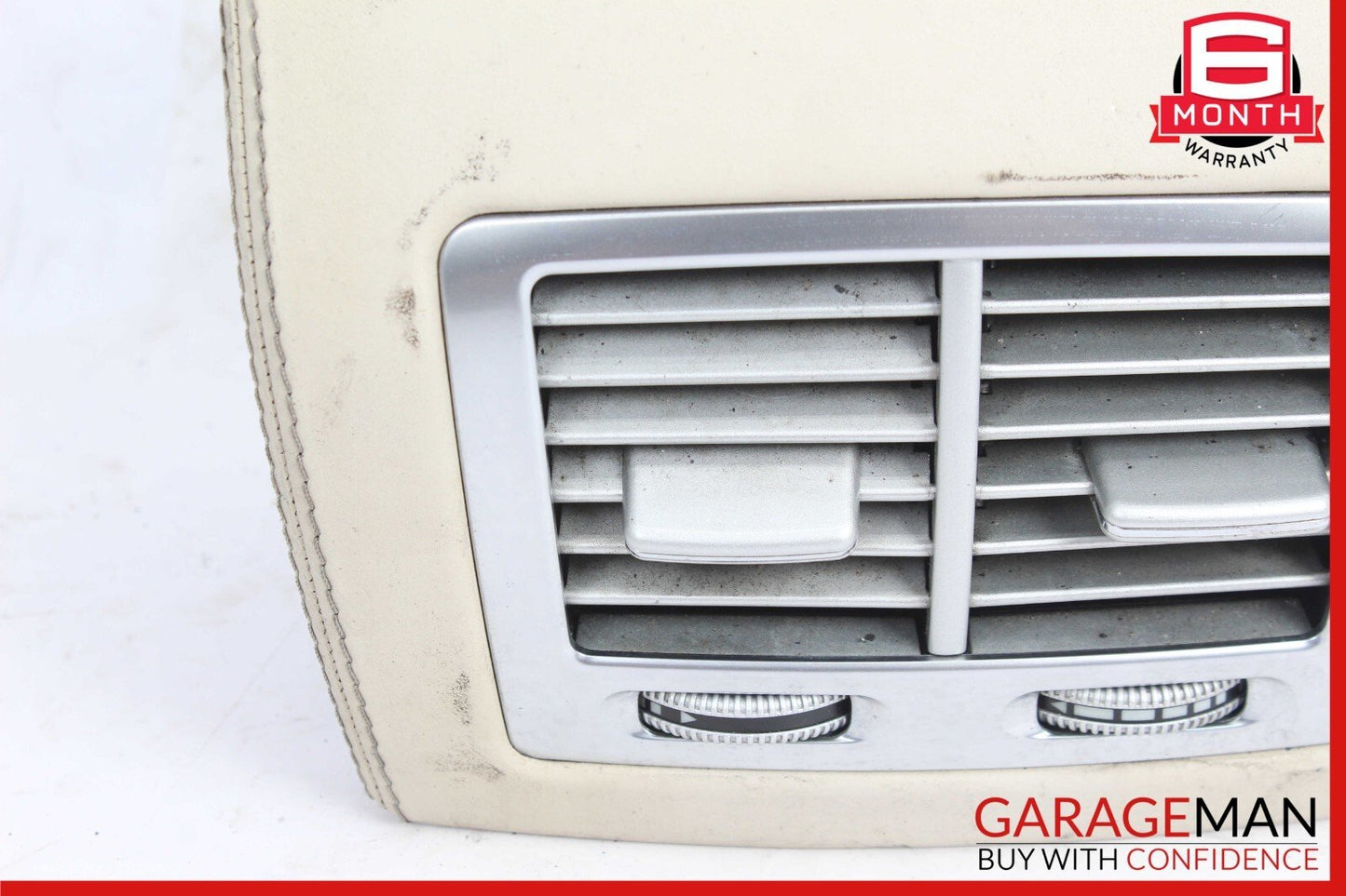 07-14 Mercedes W216 CL63 CL550 Center Console Rear AC Vent Trim 2218301054 OEM
