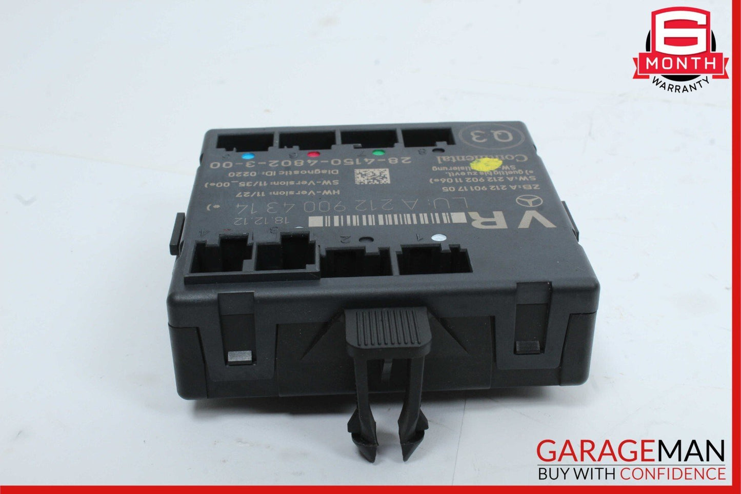 08-18 Mercedes W204 C300 C250 SLK250 Front Right Side Door Control Module OEM