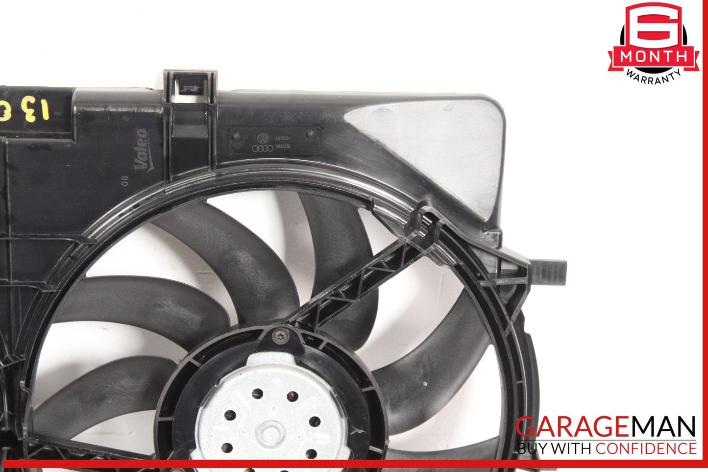 09-16 Audi Q5 A5 A4 2.0L Engine Motor Cooling Radiator Fan Motor 8K0121003P OEM