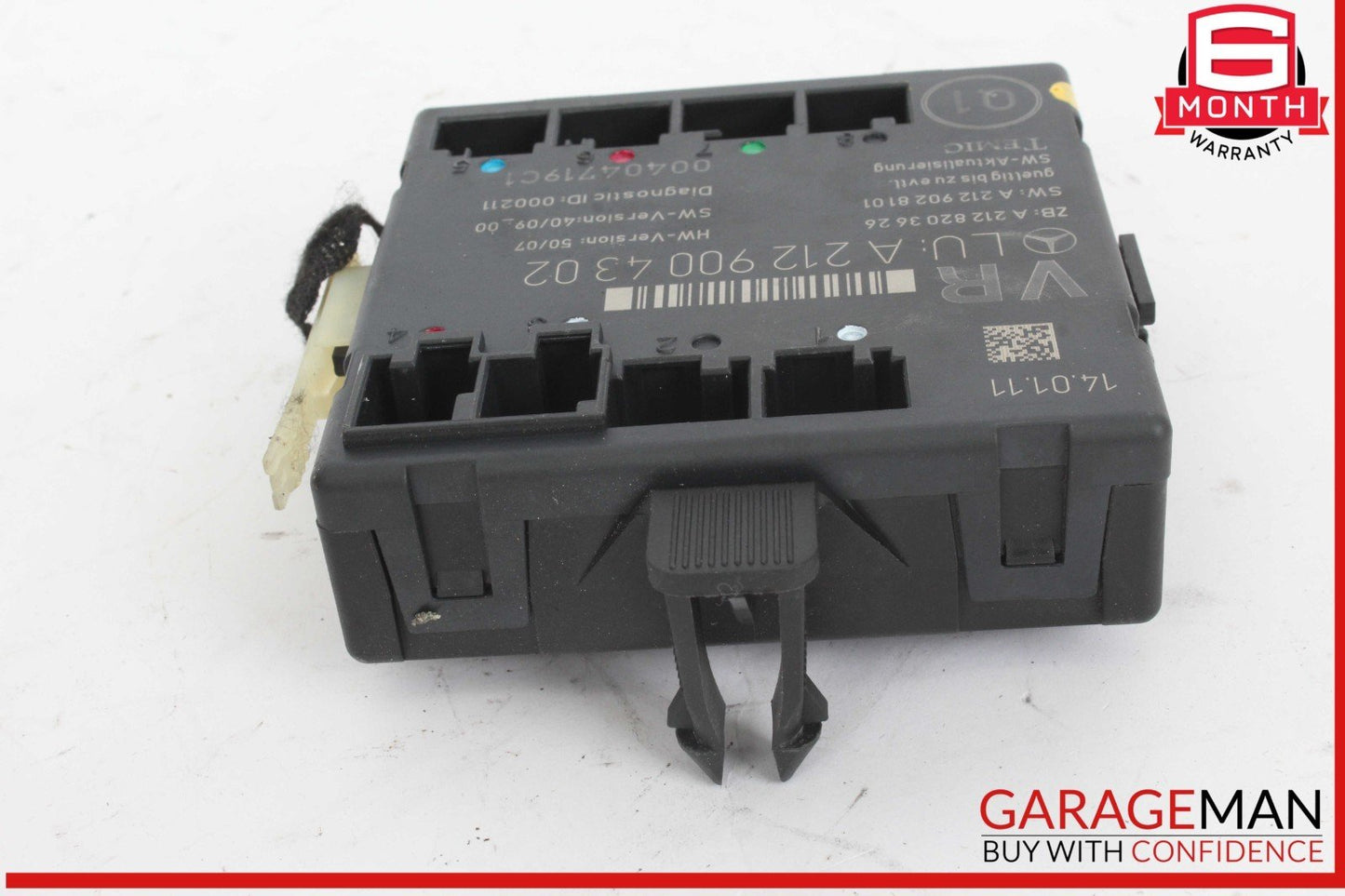 08-18 Mercedes W204 C300 E350 E400 Front Right Side Door Control Module Unit OEM