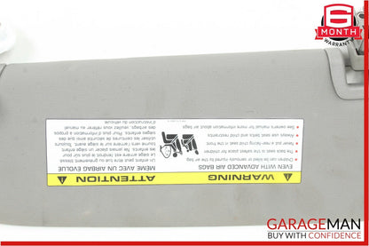 10-15 Porsche Panamera 970 Front Right Passenger Side Sunvisor Sun Visor Shade