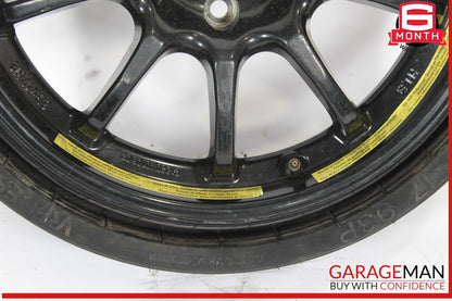 03-12 Mercedes R230 SL500 SL63 AMG Emergency Spare Tire Wheel Donut Rim 17" R17