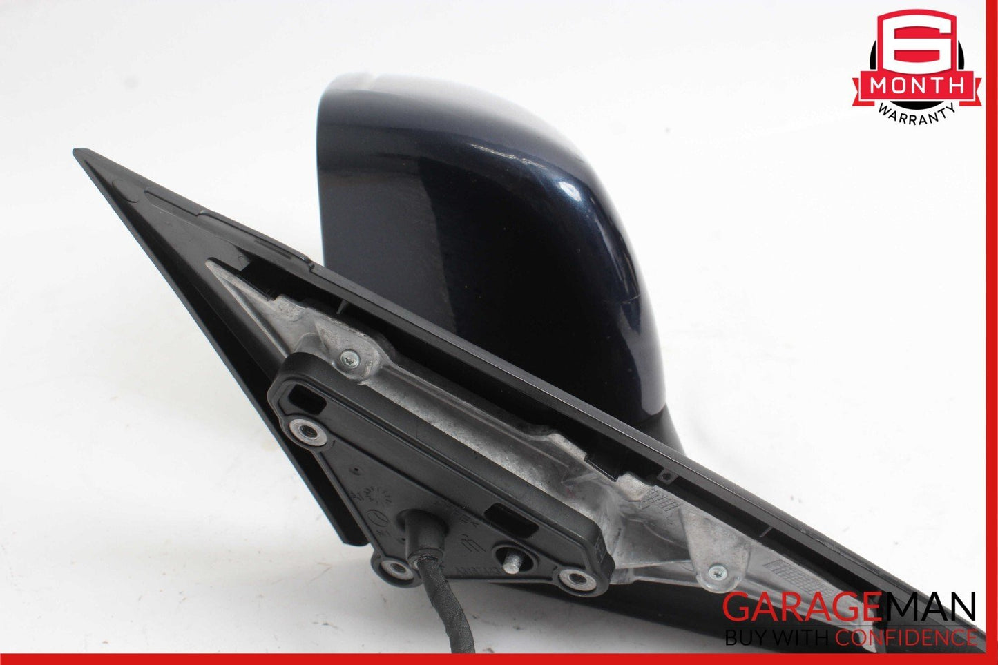 12-14 Mercedes W204 C250 Front Left Side Mirror Door Rear View Glass Blue OEM