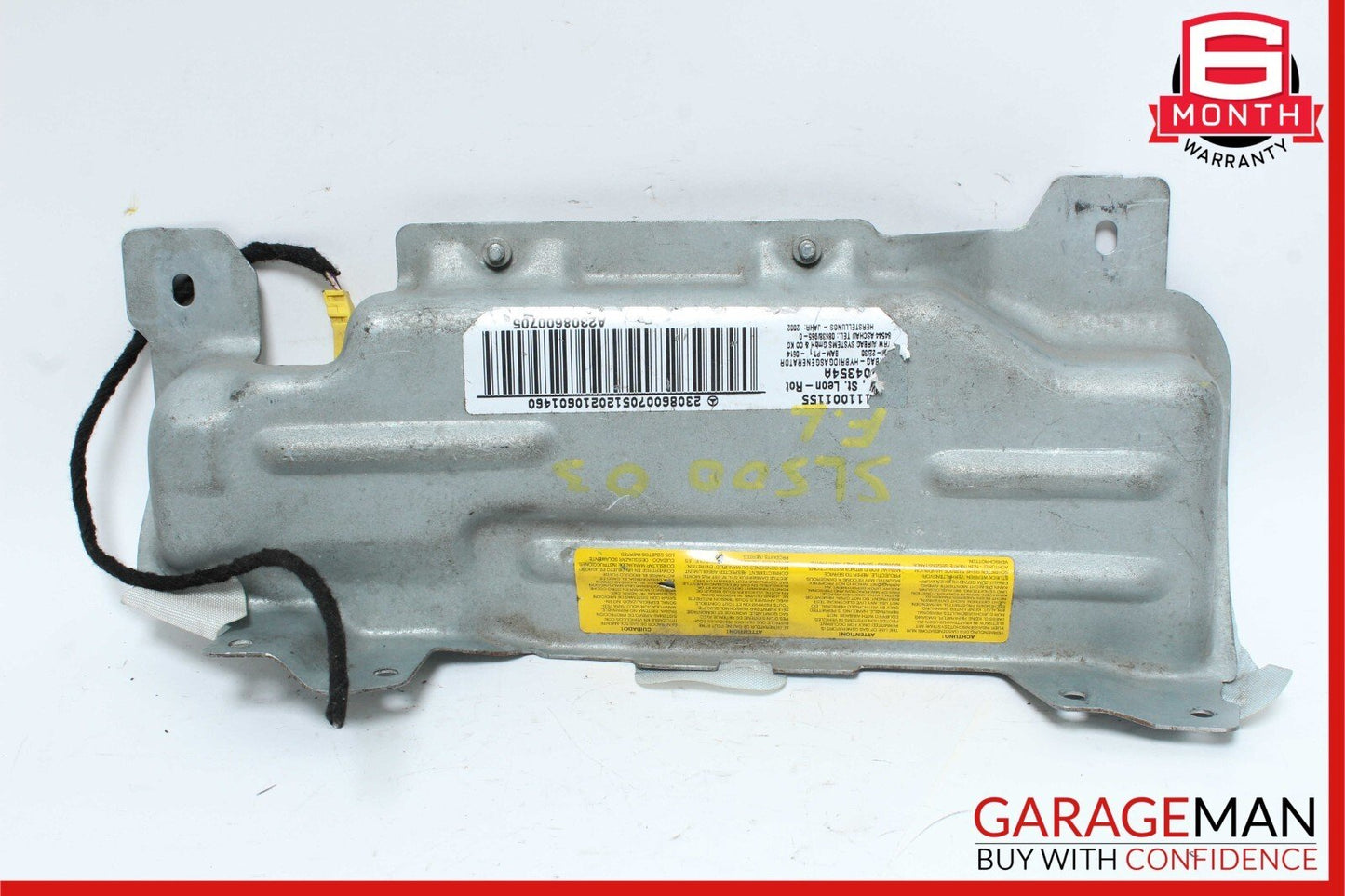 03-12 Mercedes R230 SL500 SL600 Knee Airbag Air Bag Left Driver Side OEM