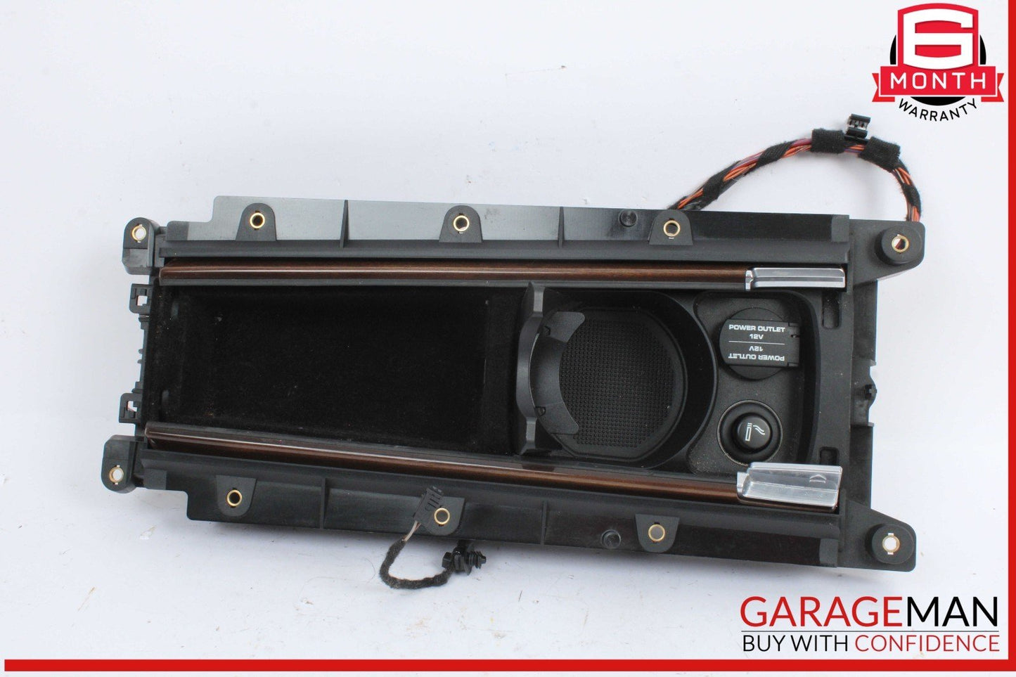 10-16 Porsche Panamera S 970 Rear Center Console Storage Compartment OEM