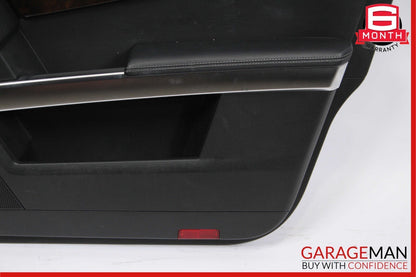 10-15 Mercedes X204 GLK350 Front Right Side Interior Door Trim Panel Assembly