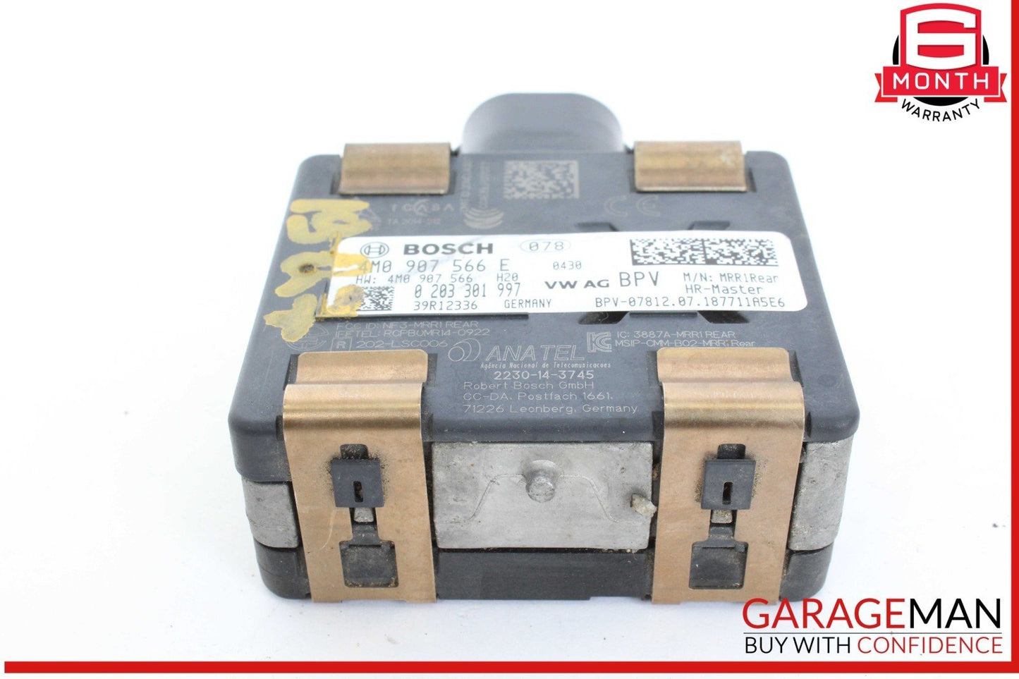 17-24 Audi Q7 Rear Right Passenger Side Blind Spot Alert Sensor 4M0907566E OEM