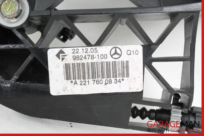 07-13 Mercedes W221 S550 Rear Right Side Exterior Door Handle Keyless Go OEM