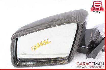 10-13 Mercedes W212 E63 E550 Front Left Driver Side Mirror Door Rear View OEM