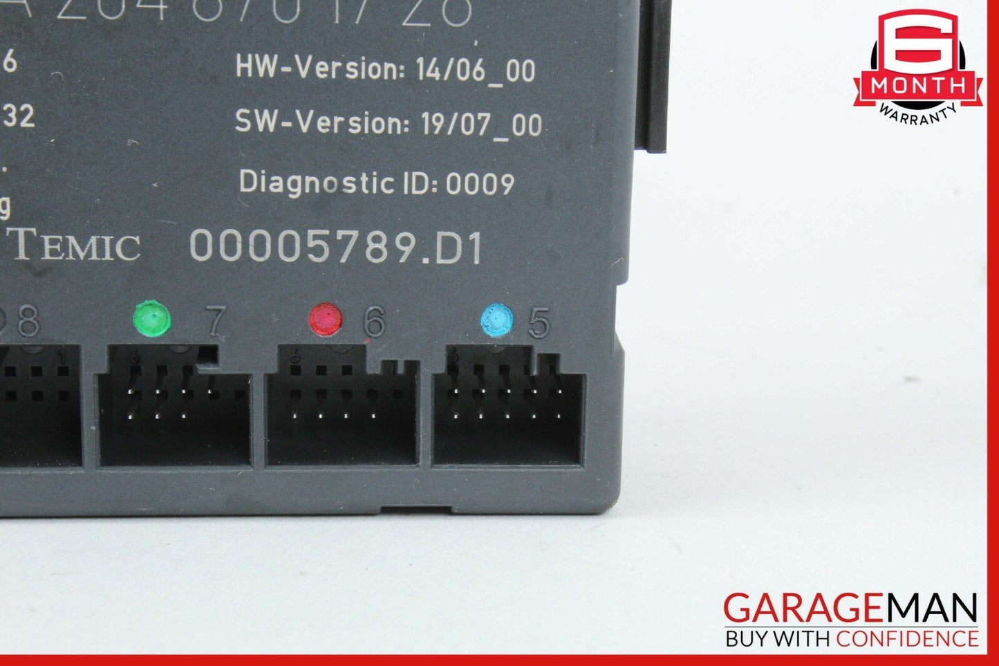 08-14 Mercedes W204 C300 C350 C63 AMG Front Left Side Door Control Module Unit