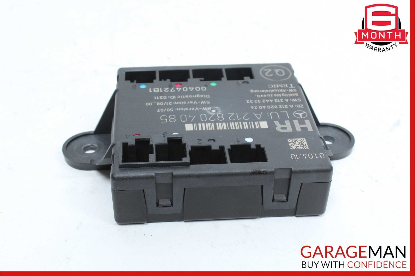 08-18 Mercedes X204 GLK350 E350 CLS550 Rear Right Side Door Control Module OEM