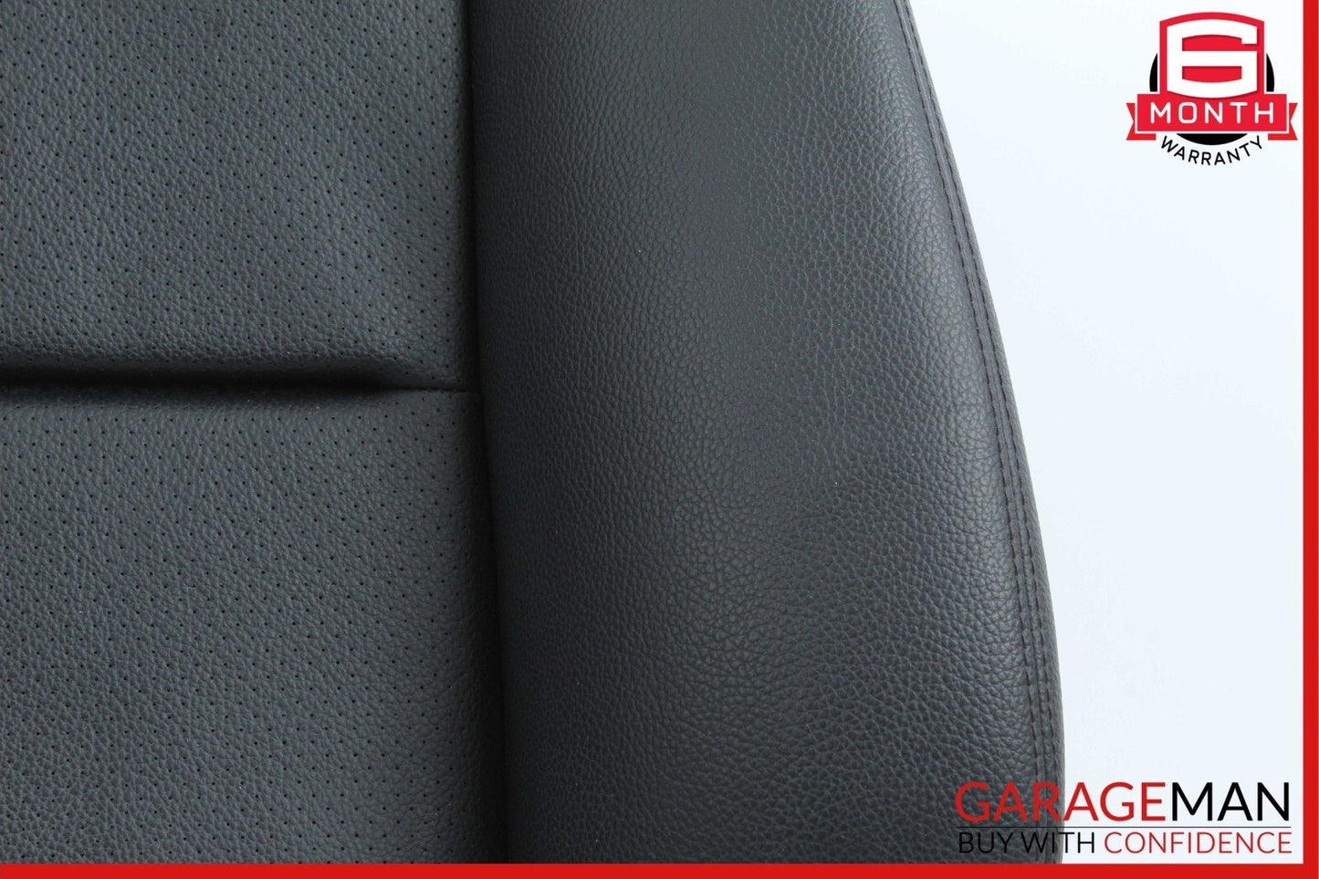 10-16 Mercedes W212 E300 E350 Front Right Side Top Upper Seat Cushion Black OEM