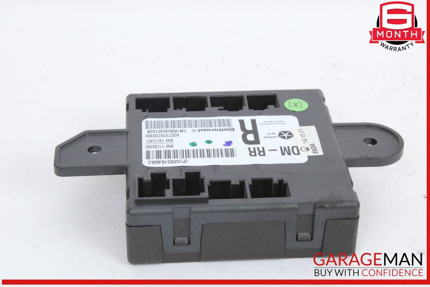 14-17 Maserati Quattroporte S Rear Right Passenger Side Door Control Module Unit